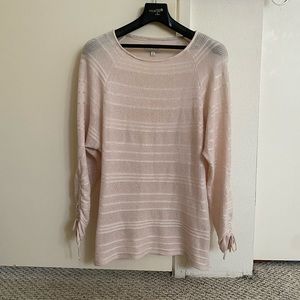 Lucky Brand Cream Knit Sweater